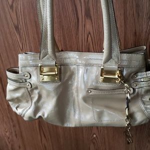 B Makowsky Tan shoulder bag